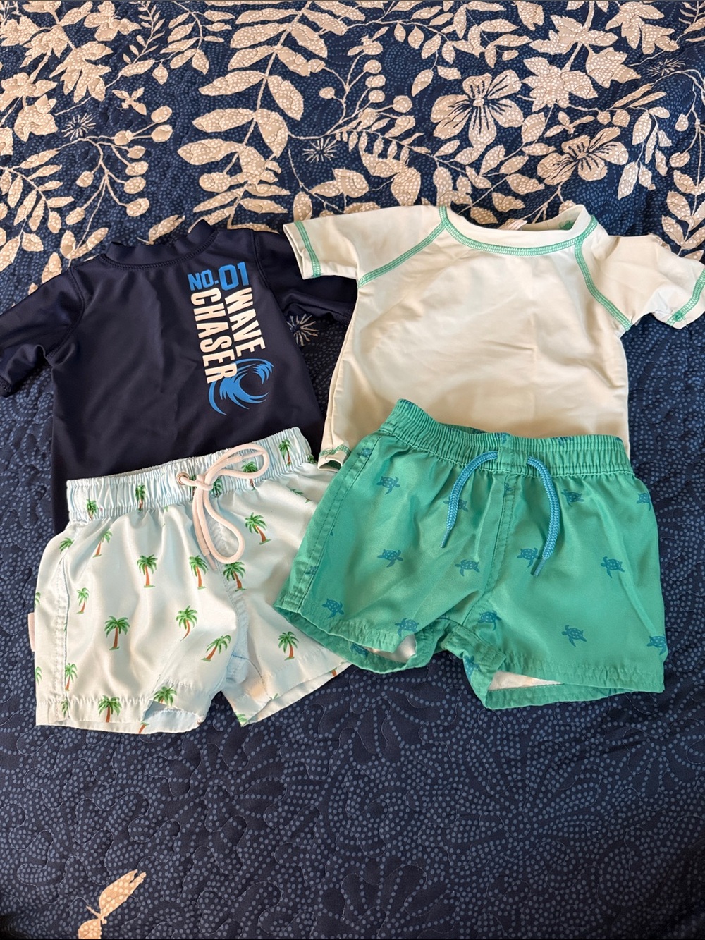 Infant swim suits Size 3/6 months